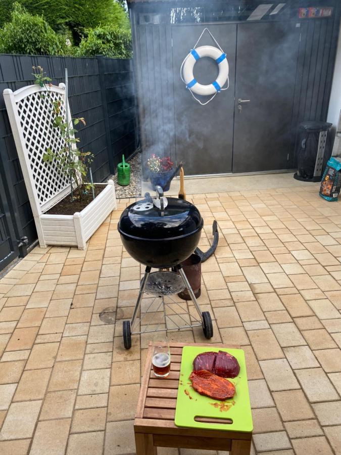 Ostseebungalow HaningHuus Diedrichshagen  Bagian luar foto