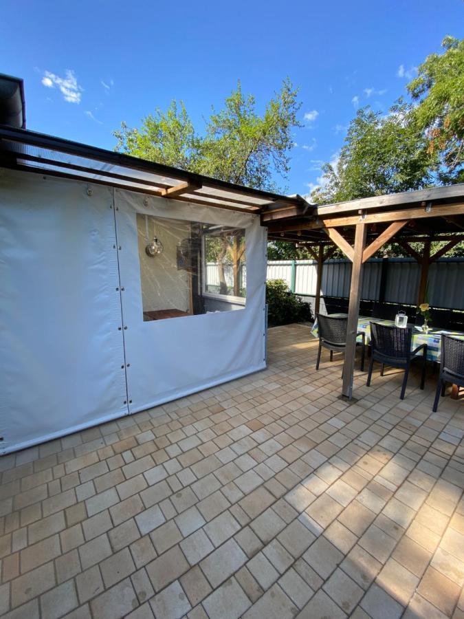 Ostseebungalow HaningHuus Diedrichshagen  Bagian luar foto