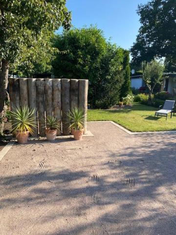 Ostseebungalow HaningHuus Diedrichshagen  Bagian luar foto